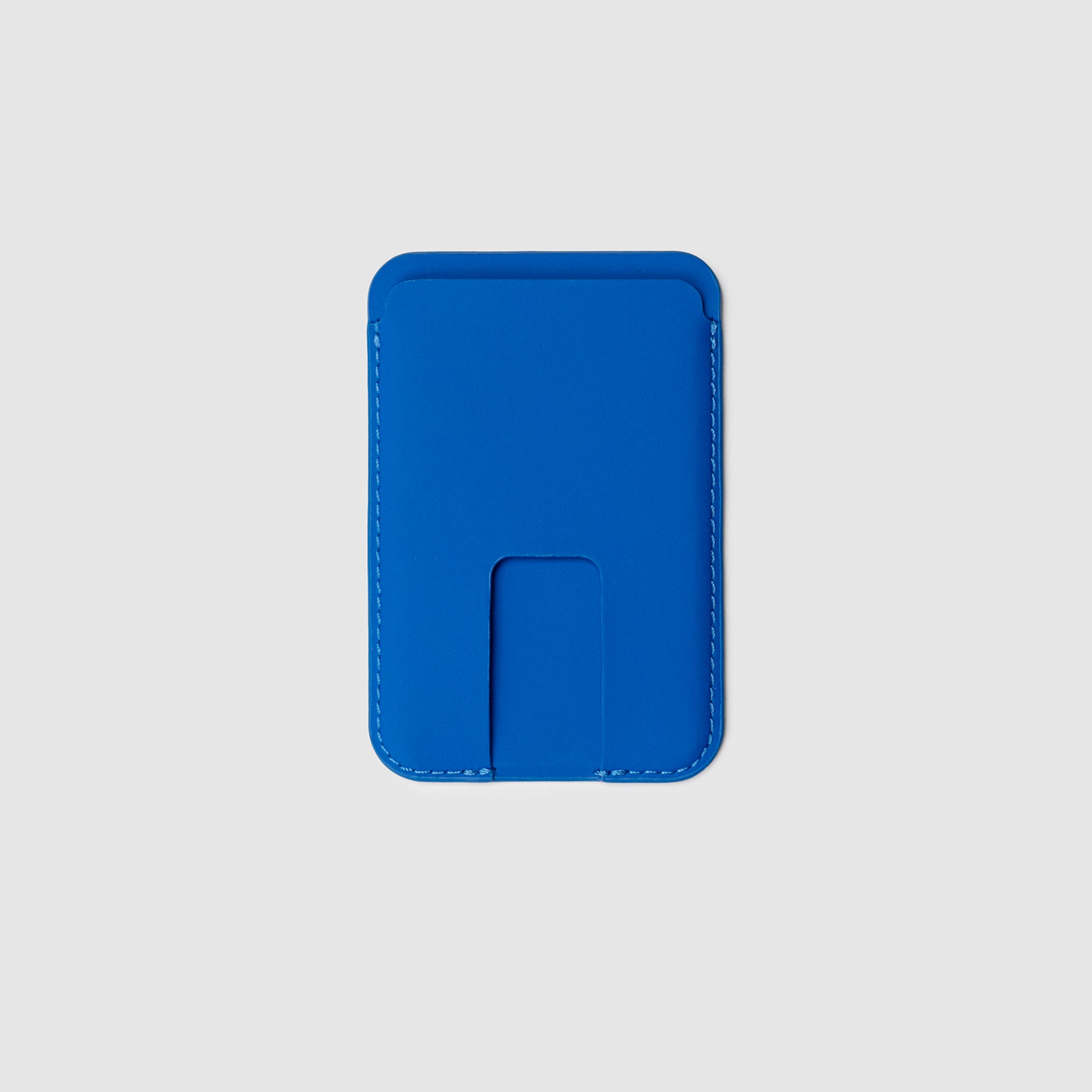 Anson Calder iPhone 12 Card wallet with magsafe sport leather sport blue _sport-blue