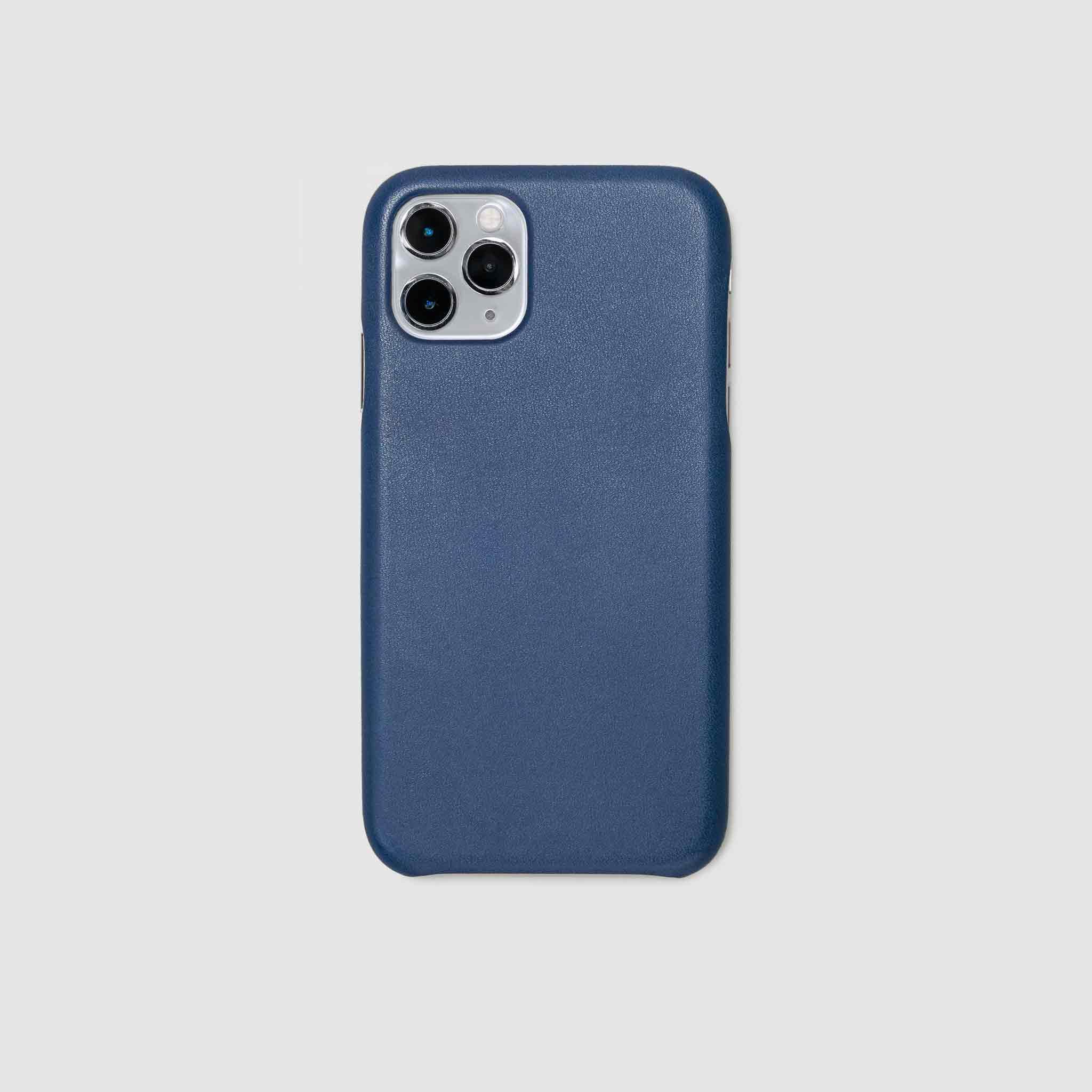 anson calder iphone case french calfskin 11 eleven pro max leather  !iphone11pro-iphone11promax *hover _cobalt