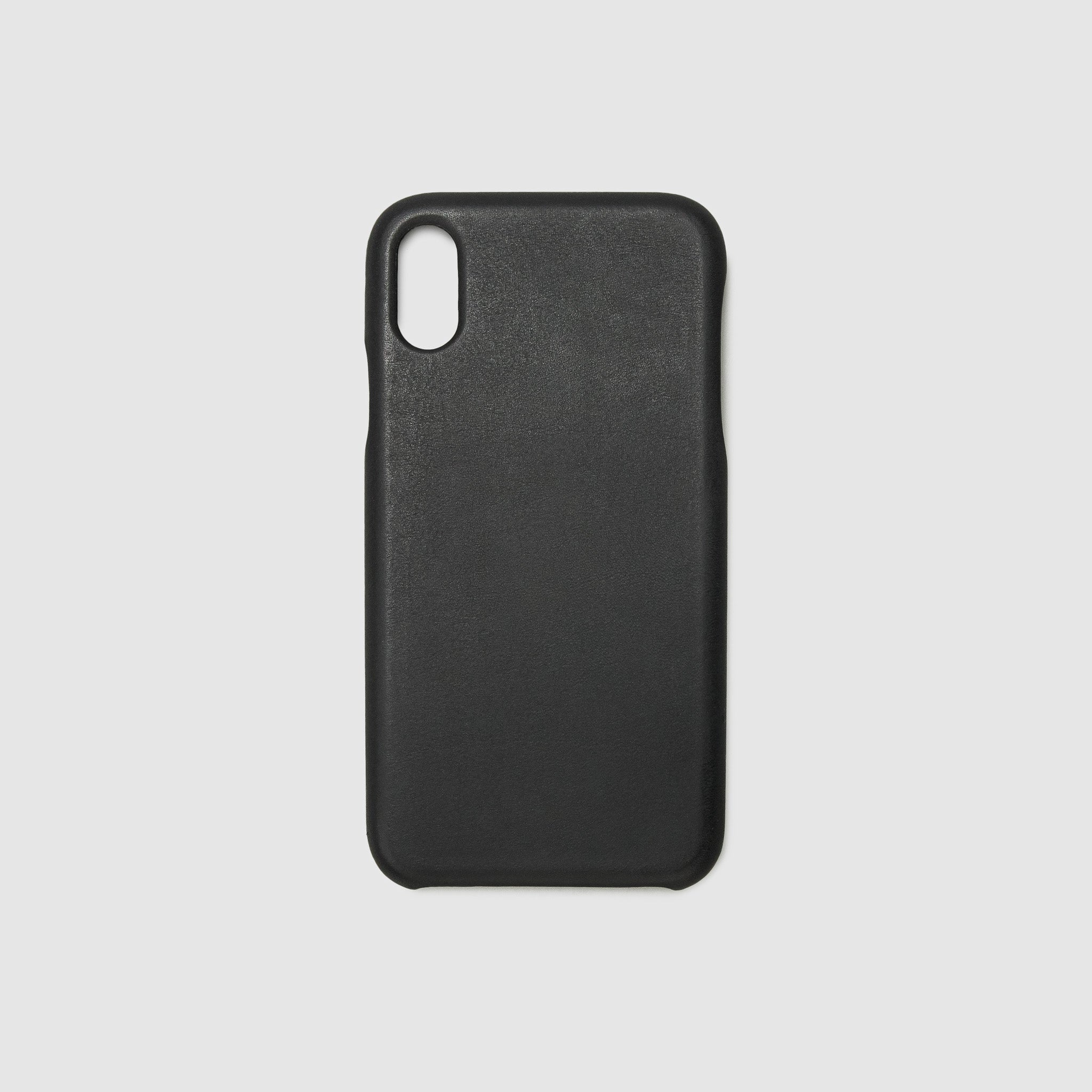 iPhone case Black Leather