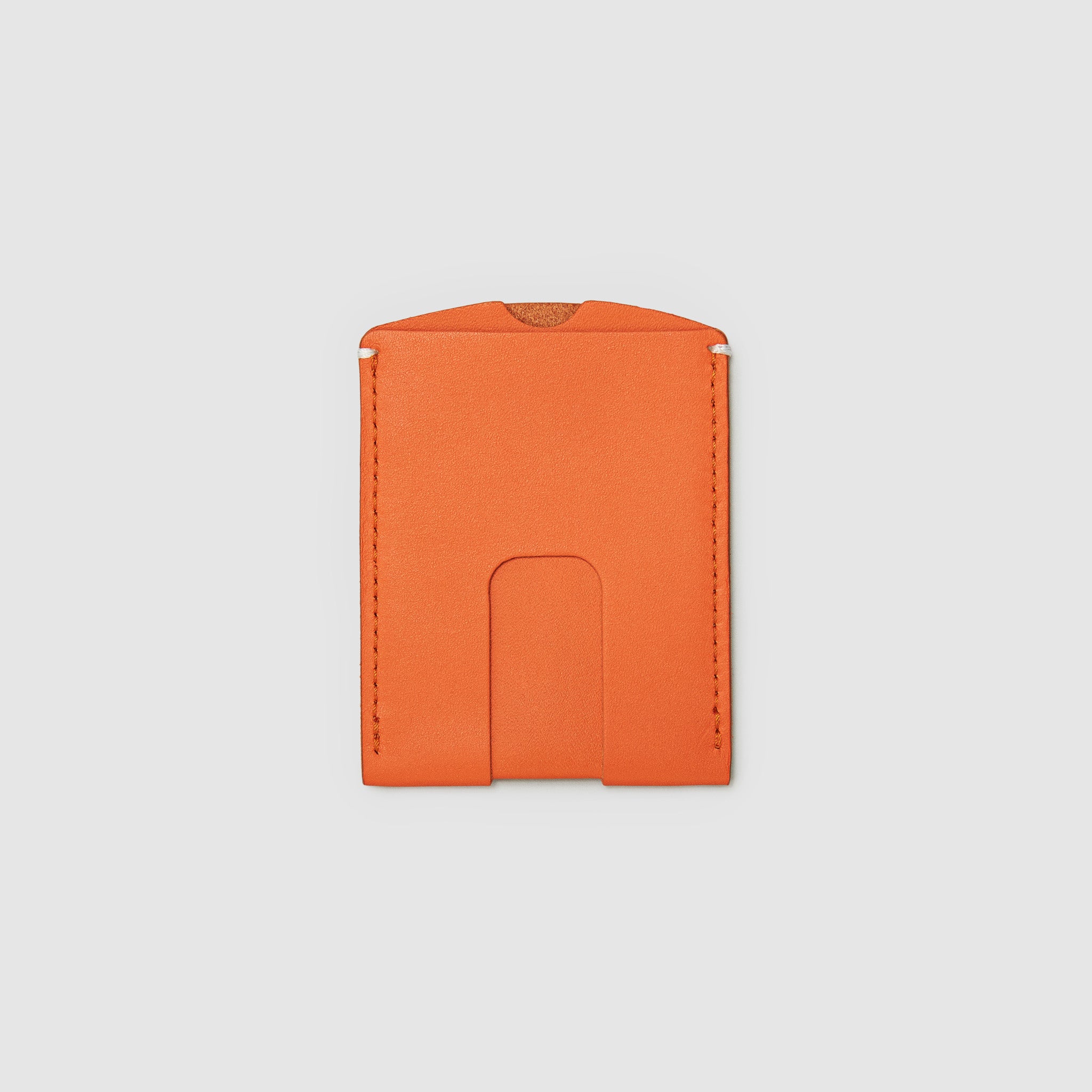 Anson Calder Card Holder Wallet french calfskin leather _fshd-orange