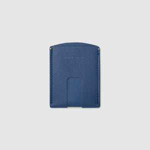 Anson Calder Card Holder Wallet french calfskin leather _cobalt