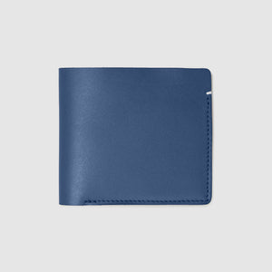 Anson Calder International Billfold Wallet RFID french calfskin leather _cobalt