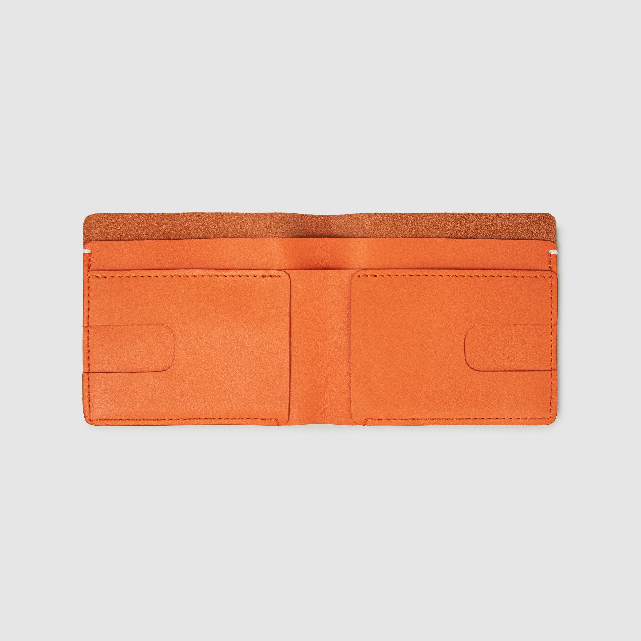 Anson Calder International Billfold Wallet RFID french calfskin leather _fshd-orange