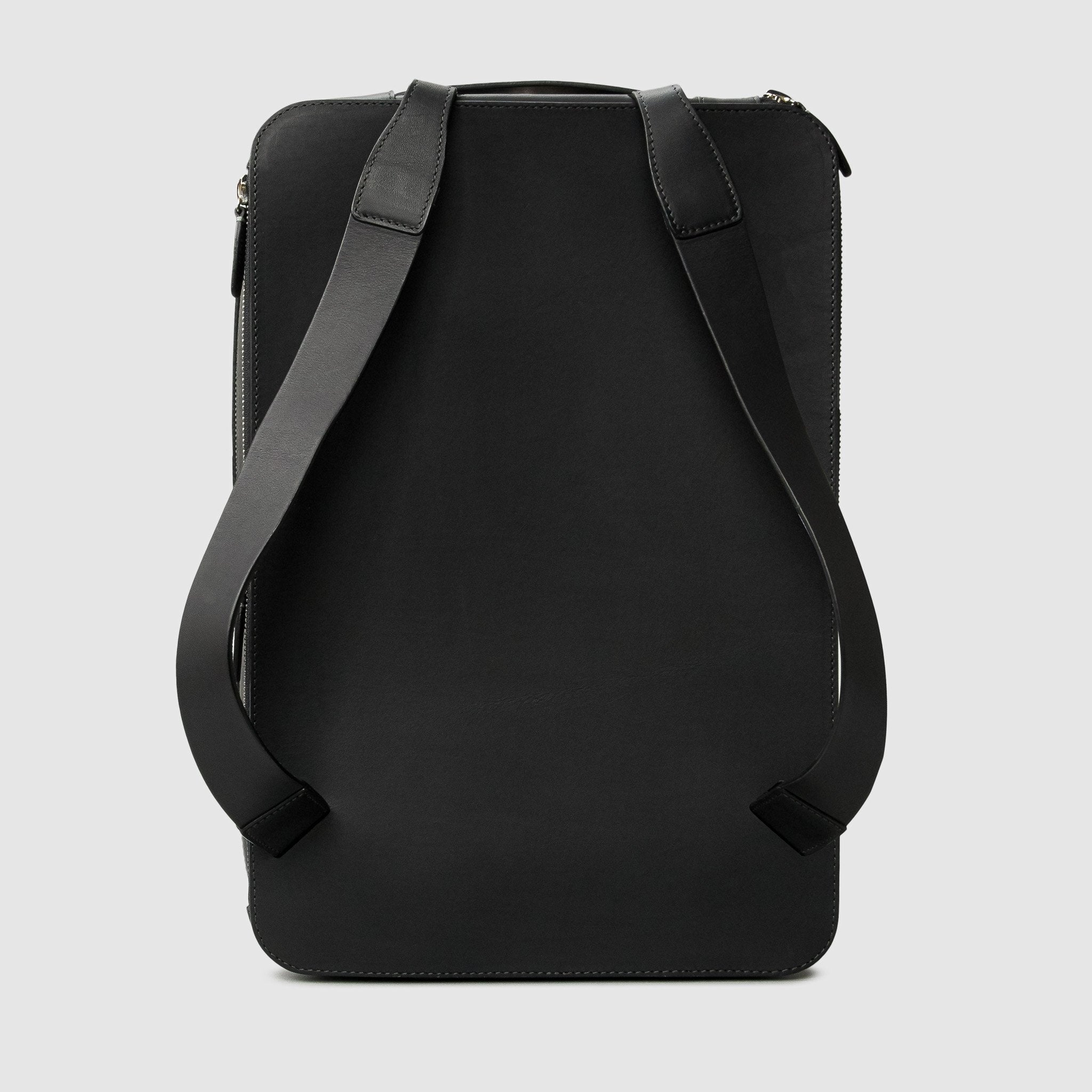 BACKPACK Bags ANSON CALDER italian sport leather minimal modern design designer Black _sport-black