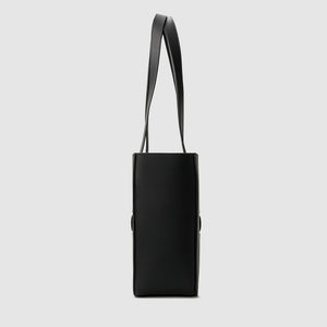 anson calder french calfskin leather tote _black