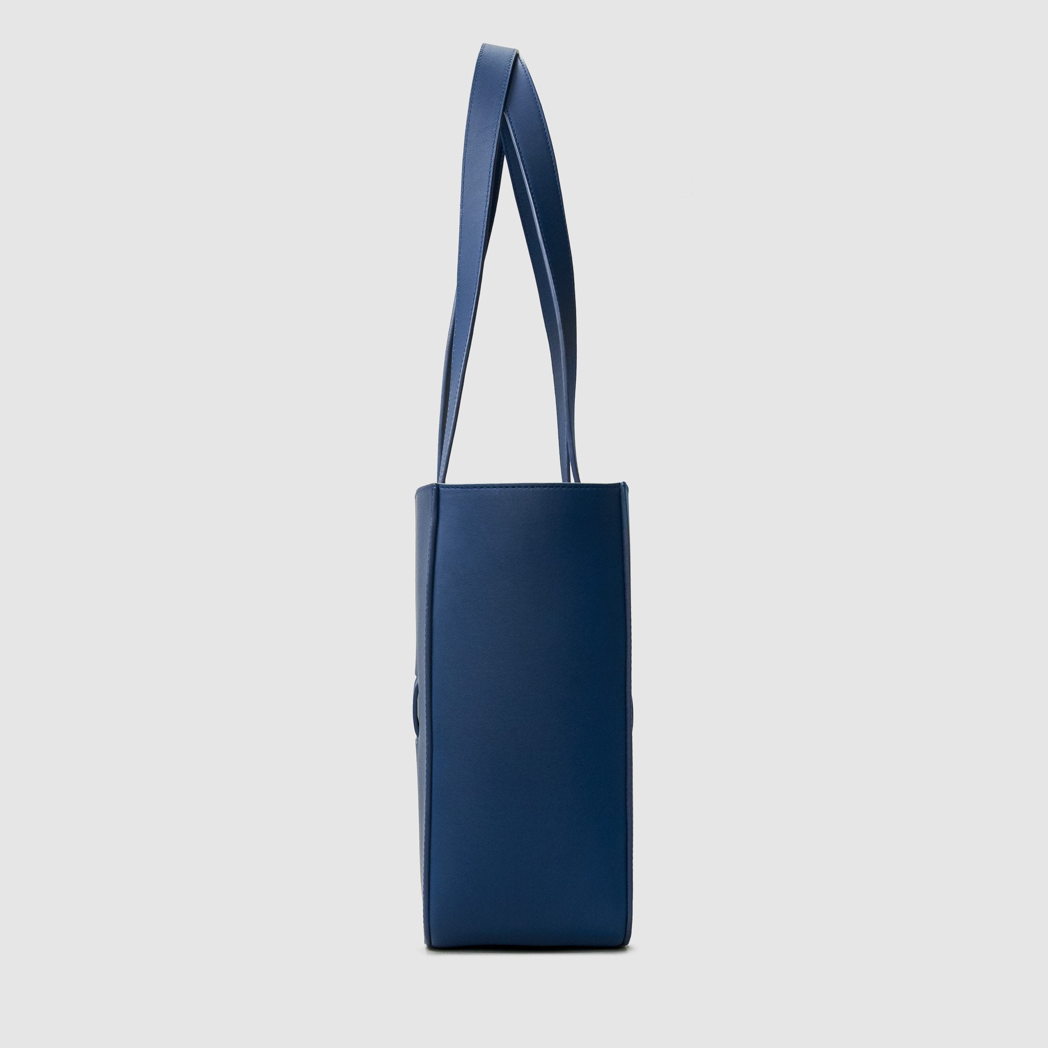 anson calder french calfskin leather tote _cobalt