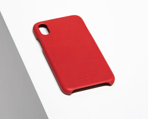 CALFSKIN iPHONE CASE CASES ANSON CALDER iPhone 8 _Red
