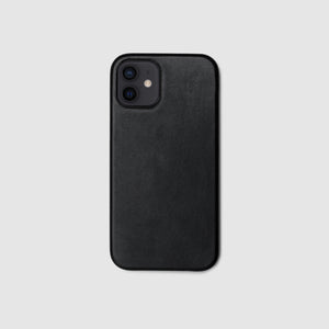 anson calder iphone case french calfskin 12 twelve pro max leather *hover _black