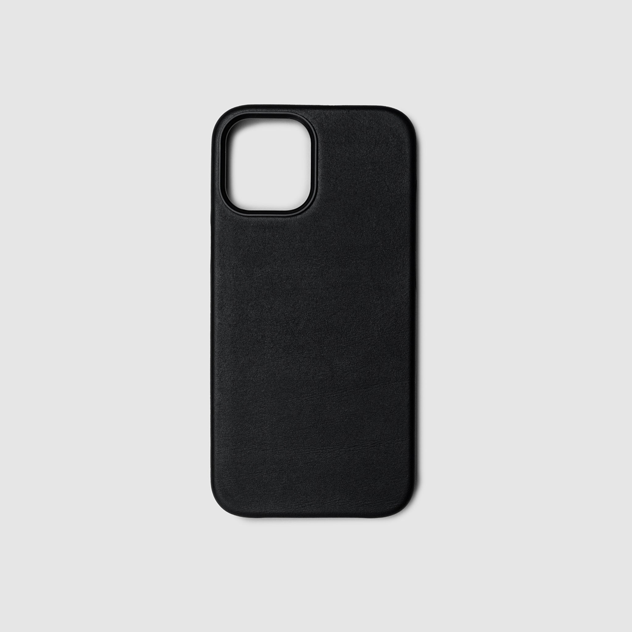 anson calder iphone case french calfskin 12 twelve pro max leather  _black