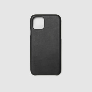 anson calder iphone case french calfskin 11 eleven pro max leather !iphone11pro-iphone11promax   _black