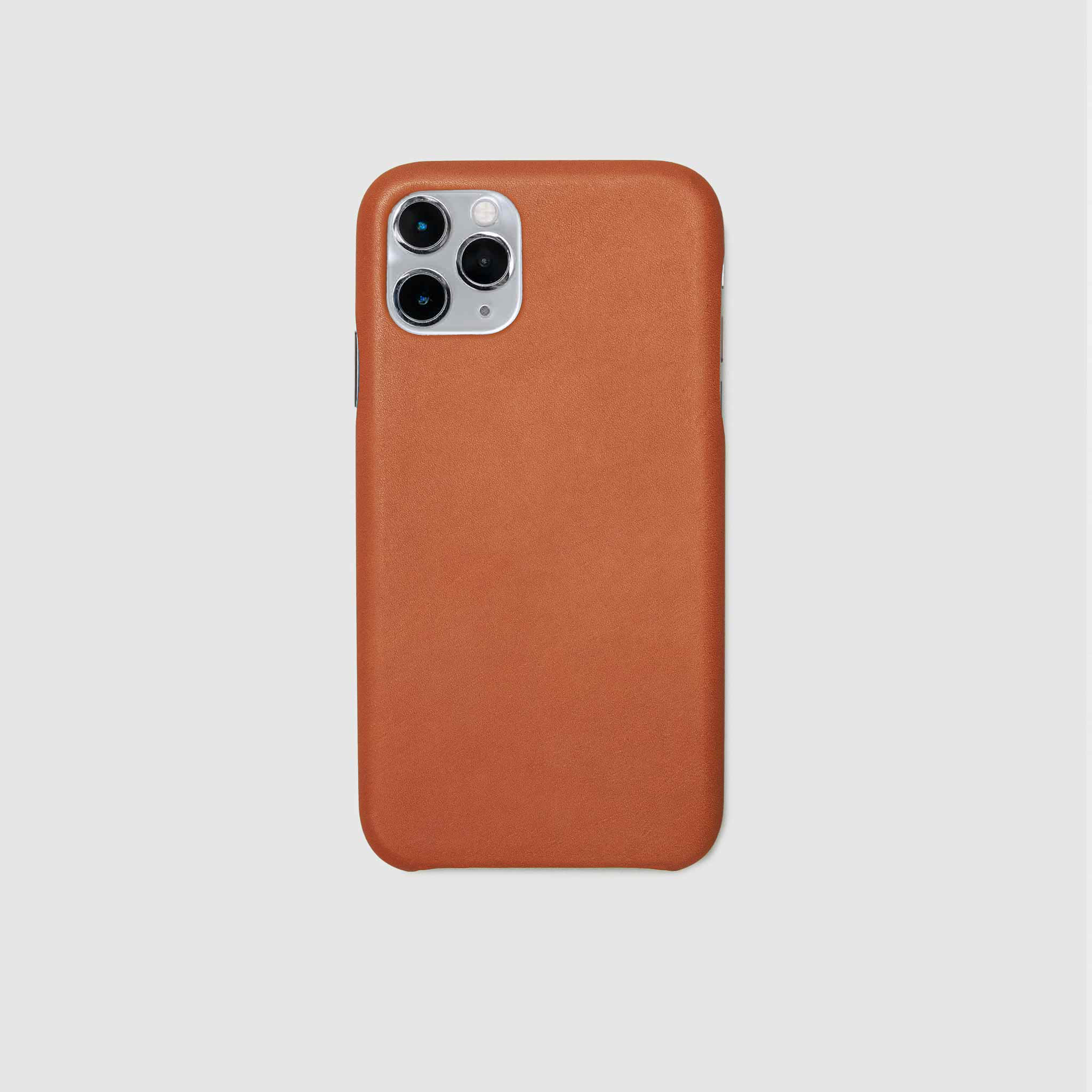 anson calder iphone case french calfskin 11 eleven pro max leather !iphone11pro-iphone11promax *hover _cognac