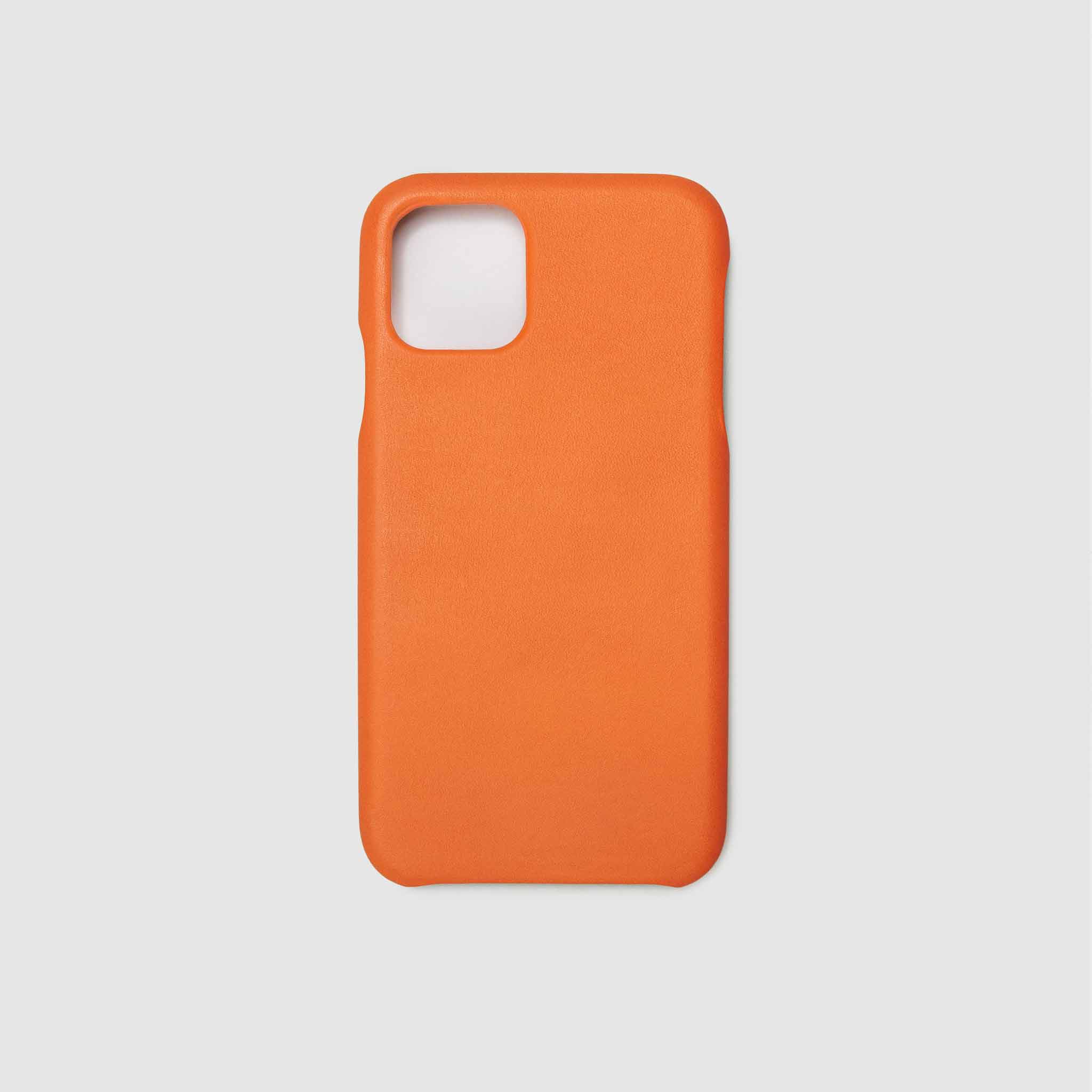 anson calder iphone case french calfskin 11 eleven pro max leather !iphone11pro-iphone11promax _fshd-orange